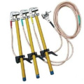 Electrical Ground Rod Earthing Set Earth Clamp And Wire